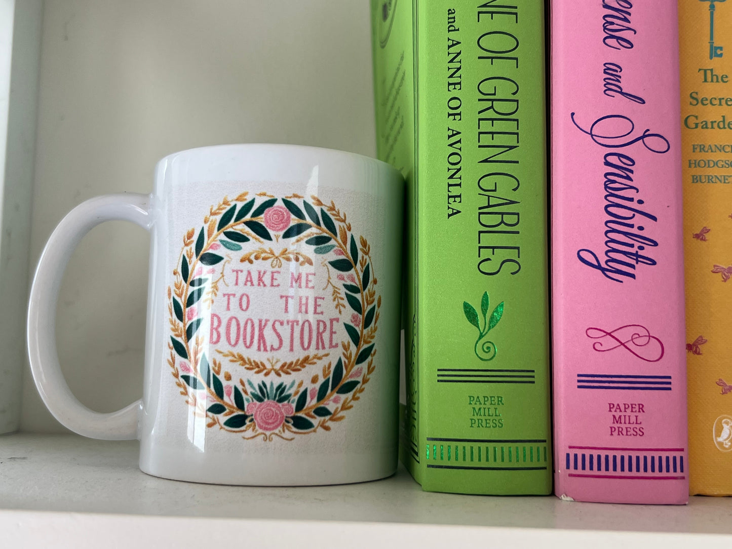Book Mug, Take me to the bookstore